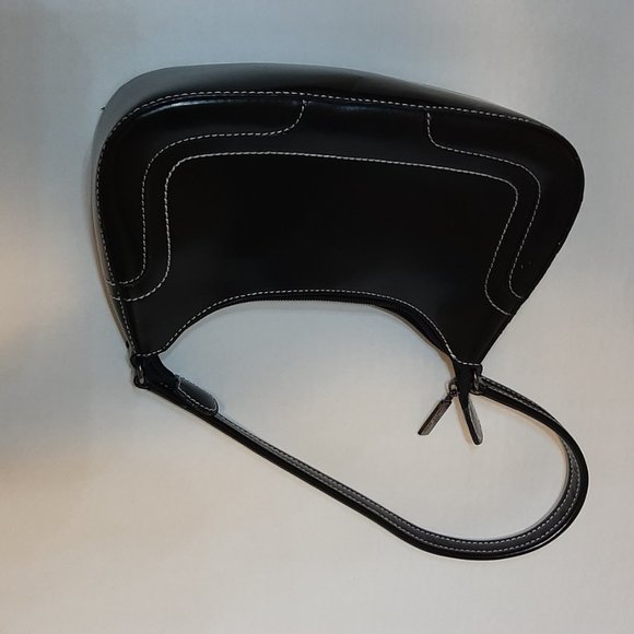 Daniela Moda Small Italian Leather Vintage Bag - Picture 3 of 4